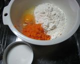 キャロットホットケーキ作り方1写真