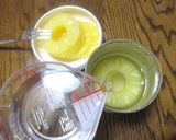 こどもの日★まるごと！パイン缶ゼリー★作り方1写真