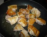チキンといんげんの粒マスタード煮込み作り方2写真