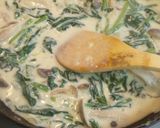 牛乳で作る鮭とほうれん草のクリームパスタ作り方8写真