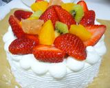 ふわふわシフォンのスポンジケーキ作り方30写真