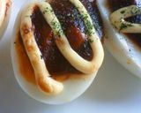 お弁当に「ゆで卵のイロイロ焼き」作り方4写真