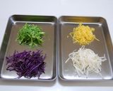 簡単!✿4色の菊花しゅうまい✿作り方1写真