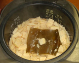 炊飯器で簡単♡タケノコ炊き込みご飯♪作り方8写真