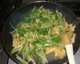 おだしがジュワ～っ！水菜と揚げの煮浸し作り方4写真