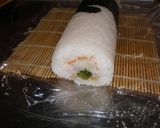 子供の日　鱗はきゅうり　こいのぼり太巻き作り方3写真