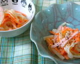 レンジで下ゆで☆大根と人参のマヨ和え作り方4写真