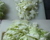 婆ちゃんの味♪キャベツの卵とじ☆作り方1写真