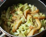 婆ちゃんの味♪キャベツの卵とじ☆作り方4写真