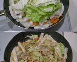 お手軽に！白菜＆人参＆豚コマの中華丼作り方4写真