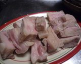 台湾郷土料理　豚ばら肉メンマしょうゆ煮込作り方4写真
