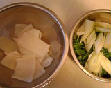 旨みたっぷり❤海老イカ野菜のゴマ塩炒め作り方1写真