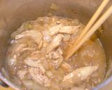アメリカ　タケノコあんかけ冷やしうどん作り方1写真