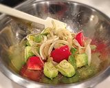 アボカドde和風冷製パスタ作り方2写真