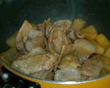 レンジで下ゆで＊大根と豚肉のこってり炒め作り方4写真