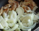 鳥モモと玉葱のカレー風味作り方4写真