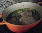 ペルー風!緑のチキンライス作り方4写真