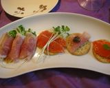 *前菜に♪クリームチーズの生ハム巻き*作り方4写真