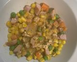 全てレンジ簡単オイチリ味オムライス弁当作り方4写真