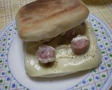 ★簡単！チーズソーセージトースト★作り方6写真