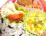 お弁当に★野菜たっぷりたまごカップ作り方10写真