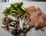ご飯にあう♪鶏むね肉のオイスターマヨ炒め作り方1写真