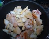 ♥たけのこと手羽元のトマト煮♥作り方4写真