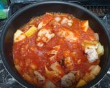 ♥たけのこと手羽元のトマト煮♥作り方5写真
