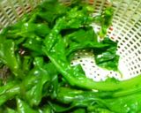 簡単！菜の花のからし和え作り方1写真