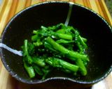 簡単！菜の花のからし和え作り方3写真