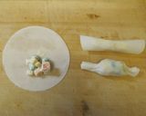 キャラ弁に◎餃子の皮deキャンディー◎作り方1写真
