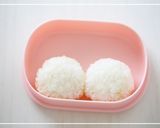 簡単♪うさぎちゃんおにぎり♪キャラ弁作り方1写真