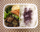 豚肉とナスのスタミナ焼き弁当。作り方7写真