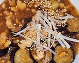 減塩・茄子の鶏そぼろあんかけ煮作り方15写真