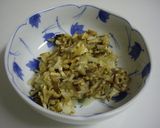 椎茸香るマスタードクリームソース写真手順作り方8写真