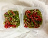 お弁当簡単副菜★ピーマンじゃこのきんぴら作り方6写真