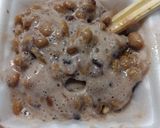 甘じょっぱい♡あんこ納豆餅作り方3写真