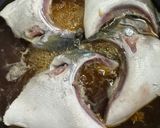 ブリかまと大根の甘辛煮付け作り方5写真