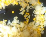 コーン炒飯～チーズのせ～作り方3写真