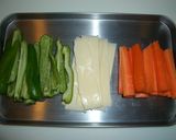 お弁当にも♡豚肉のベジチーズ巻き作り方2写真