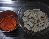ごぼうのスティックきんぴら作り方1写真