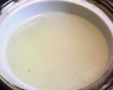 鶏がらスープの雑炊作り方1写真