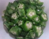 ヘルシー豆腐とおくらの昆布つゆ和え作り方1写真