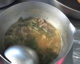 おかきととろろ昆布の汁もの作り方2写真