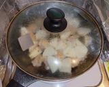 シャクシャク長芋と鶏肉の照り焼き煮作り方3写真