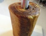ホットケーキミックスで茶バームクーヘン♪作り方8写真