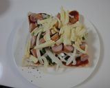 絶品　簡単ピザトースト♪作り方4写真