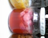 自家製イチゴ酵母まるごと！の丸パン作り方1写真