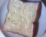 朝食にスパイシーガーリックトースト☆作り方1写真