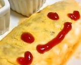 ご飯が進む♪和風そぼろ入りチーズオムレツ作り方8写真